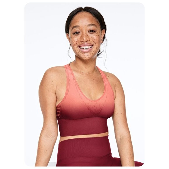 PINK Victoria's Secret Other - Victoria’s Secret PINK Seamless Ombre Dip Dye Rose